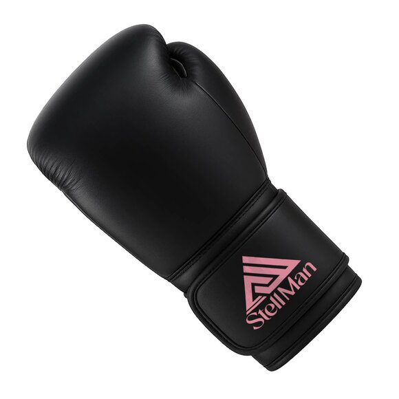 Stellman Armalite Boxing Gloves Black Pink Training Sparring Punching Gear NEW - Picture 2 of 6